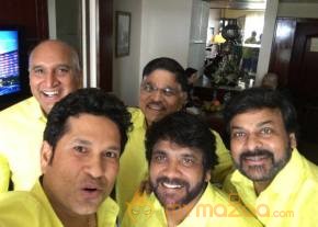 Sachin Chiranjeevi Nagarjuna latest photos