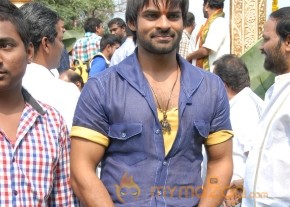 Sai Dharam Tej New Movie Launch Stills photo 133