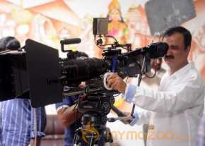 Shourya Movie Working Stills photo 9