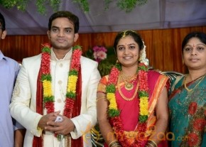 Singer Pravalika Marriage Reception Photos photo 4