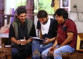 Son Of Satyamurthy Working Stills photo 10