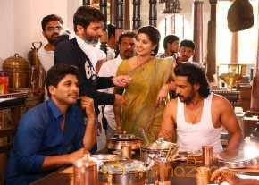 Son Of Satyamurthy Working Stills photo 7