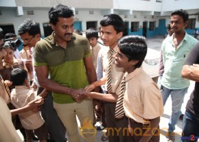 Sunil Birthday Celebrations At Devnar Blind School  photo 40
