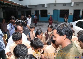 Sunil Birthday Celebrations At Devnar Blind School 