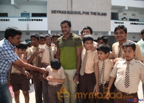 Sunil Birthday Celebrations At Devnar Blind School  photo 52