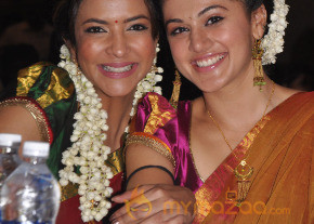 Tapsee LakshmiPrasanna Half Saree Photos photo 7