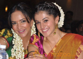 Tapsee LakshmiPrasanna Half Saree Photos photo 13