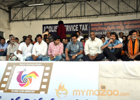Telugu Film Industry Protest Against Service Tax  photo 59