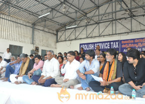 Telugu Film Industry Protest Against Service Tax  photo 69