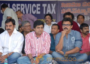 Telugu Film Industry Protest Against Service Tax  photo 31