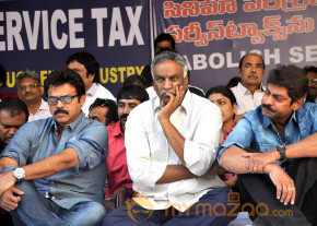 Telugu Film Industry Protest Against Service Tax  photo 2