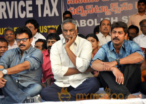 Telugu Film Industry Protest Against Service Tax  photo 28