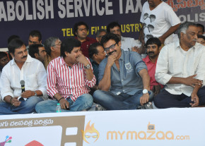 Telugu Film Industry Protest Against Service Tax  photo 55