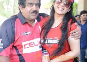 Telugu Warriors & Mumbai Heroes Teams At LB Stadium  photo 35