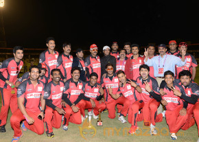 Telugu Warriors & Mumbai Heroes Teams At LB Stadium  photo 36