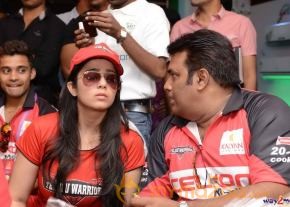 Telugu Warriors & Mumbai Heroes Teams At LB Stadium  photo 15