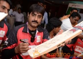 Telugu Warriors & Mumbai Heroes Teams At LB Stadium  photo 72
