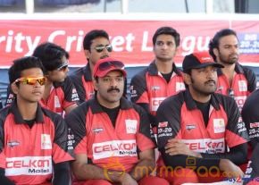 Telugu Warriors & Mumbai Heroes Teams At LB Stadium  photo 55
