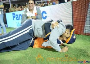 Telugu Warriors & Mumbai Heroes Teams At LB Stadium  photo 3