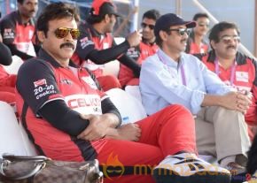 Telugu Warriors & Mumbai Heroes Teams At LB Stadium  photo 51
