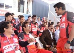 Telugu Warriors & Mumbai Heroes Teams At LB Stadium  photo 2