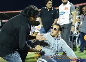 Telugu Warriors & Mumbai Heroes Teams At LB Stadium  photo 89