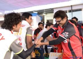Telugu Warriors & Mumbai Heroes Teams At LB Stadium  photo 16