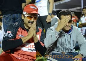 Telugu Warriors & Mumbai Heroes Teams At LB Stadium  photo 43