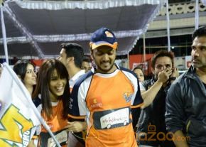 Telugu Warriors & Mumbai Heroes Teams At LB Stadium  photo 23