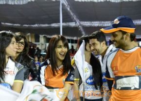 Telugu Warriors & Mumbai Heroes Teams At LB Stadium  photo 87