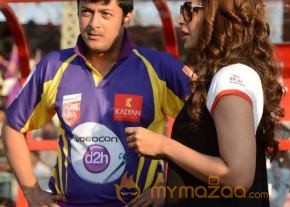 Telugu Warriors & Mumbai Heroes Teams At LB Stadium  photo 50