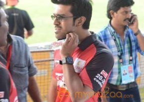 Telugu Warriors & Mumbai Heroes Teams At LB Stadium  photo 29