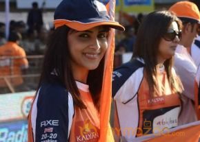 Telugu Warriors & Mumbai Heroes Teams At LB Stadium  photo 25
