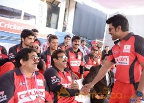 Telugu Warriors & Mumbai Heroes Teams At LB Stadium  photo 22