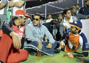 Telugu Warriors & Mumbai Heroes Teams At LB Stadium  photo 76