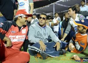 Telugu Warriors & Mumbai Heroes Teams At LB Stadium  photo 32