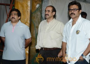 Telugu Warriors Practicing For CCL 3 At In Sportz Stadium 