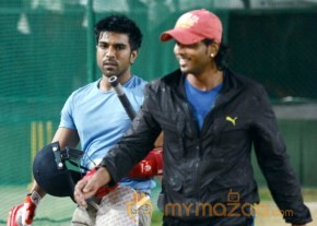 Telugu Warriors Practicing For CCL 3 At In Sportz Stadium  photo 35