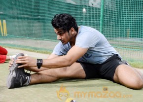 Telugu Warriors Practicing For CCL 3 At In Sportz Stadium  photo 11