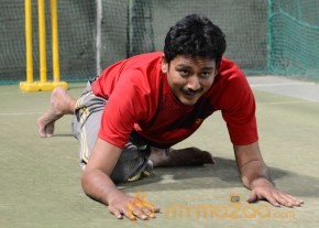 Telugu Warriors Practicing For CCL 3 At In Sportz Stadium  photo 47