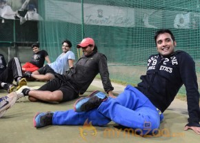 Telugu Warriors Practicing For CCL 3 At In Sportz Stadium  photo 26