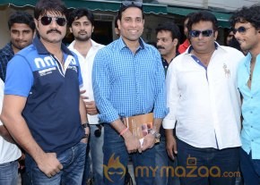 Telugu Warriors Team Meet Sachin Tendulkar & Laxman   photo 15