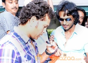 Telugu Warriors Team Meet Sachin Tendulkar & Laxman   photo 113