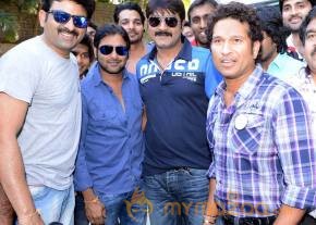 Telugu Warriors Team Meet Sachin Tendulkar & Laxman   photo 114