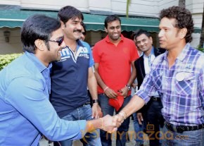 Telugu Warriors Team Meet Sachin Tendulkar & Laxman   photo 67