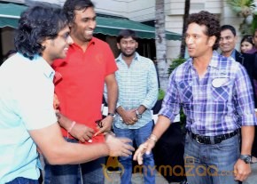 Telugu Warriors Team Meet Sachin Tendulkar & Laxman   photo 84