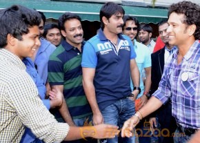 Telugu Warriors Team Meet Sachin Tendulkar & Laxman   photo 25