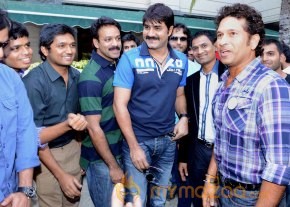 Telugu Warriors Team Meet Sachin Tendulkar & Laxman   photo 76