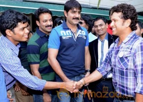 Telugu Warriors Team Meet Sachin Tendulkar & Laxman   photo 69