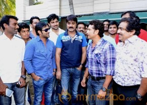 Telugu Warriors Team Meet Sachin Tendulkar & Laxman   photo 97
